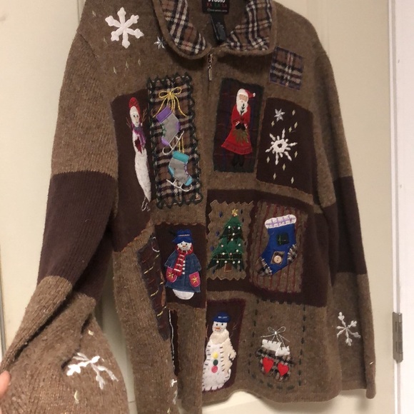 Vintage Designs Originals Studio Christmas Sweater- size-2x - Picture 8 of 16